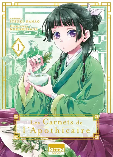 Les Carnets de l'Apothicaire T01